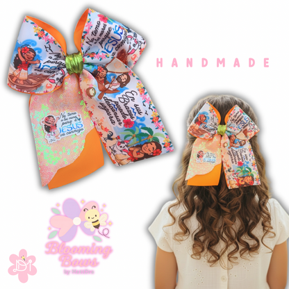 Handmade - Lazo (moño) coletero - No temo a los mares