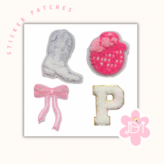 Sticker Patches 4 pcs - Girly Cowgirl