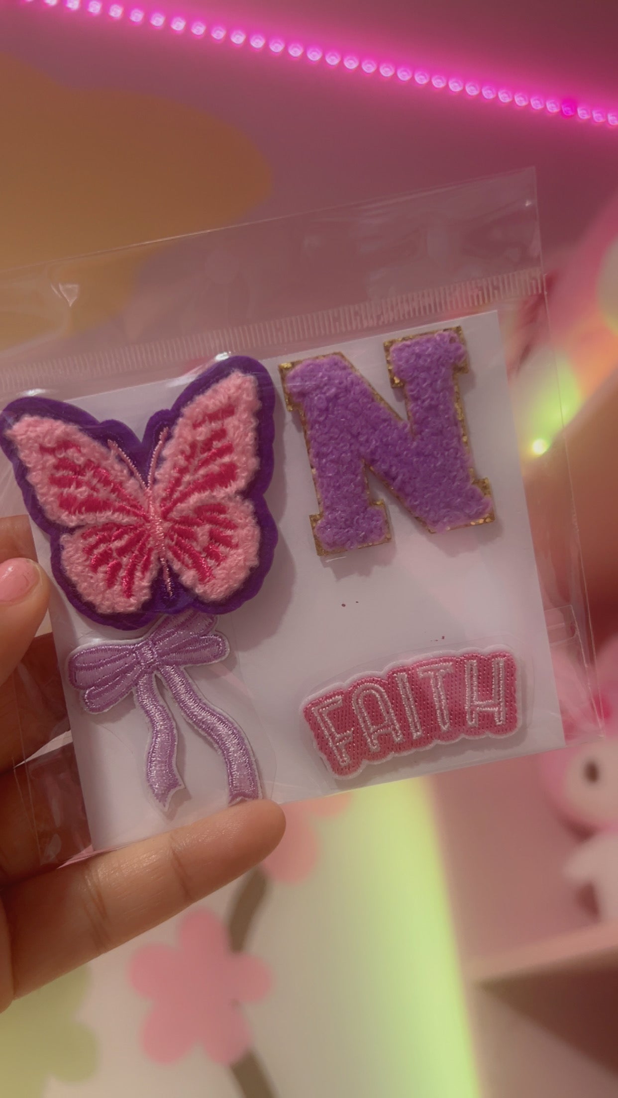 Stickers Patches 4pcs - Faith