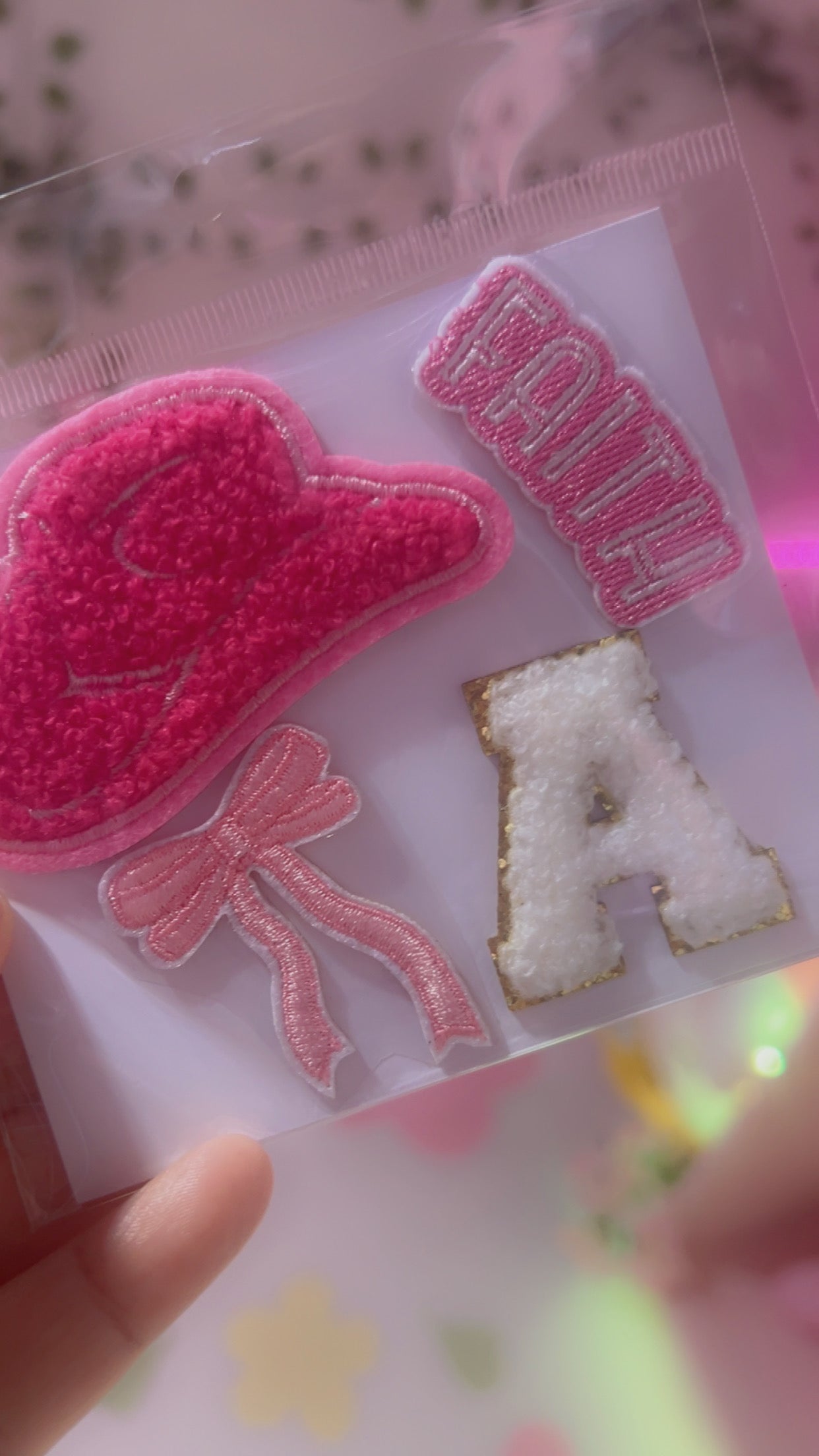 Stickers Patches 4pcs - Faith