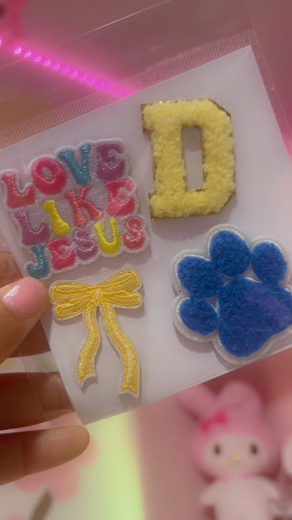 Sticker Patches 4pcs-Love Like Jesus