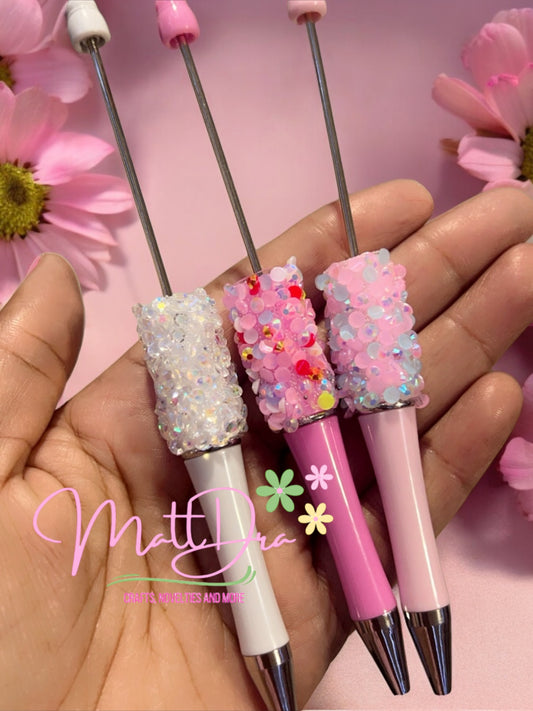 Resin Crystal Beadable Pen