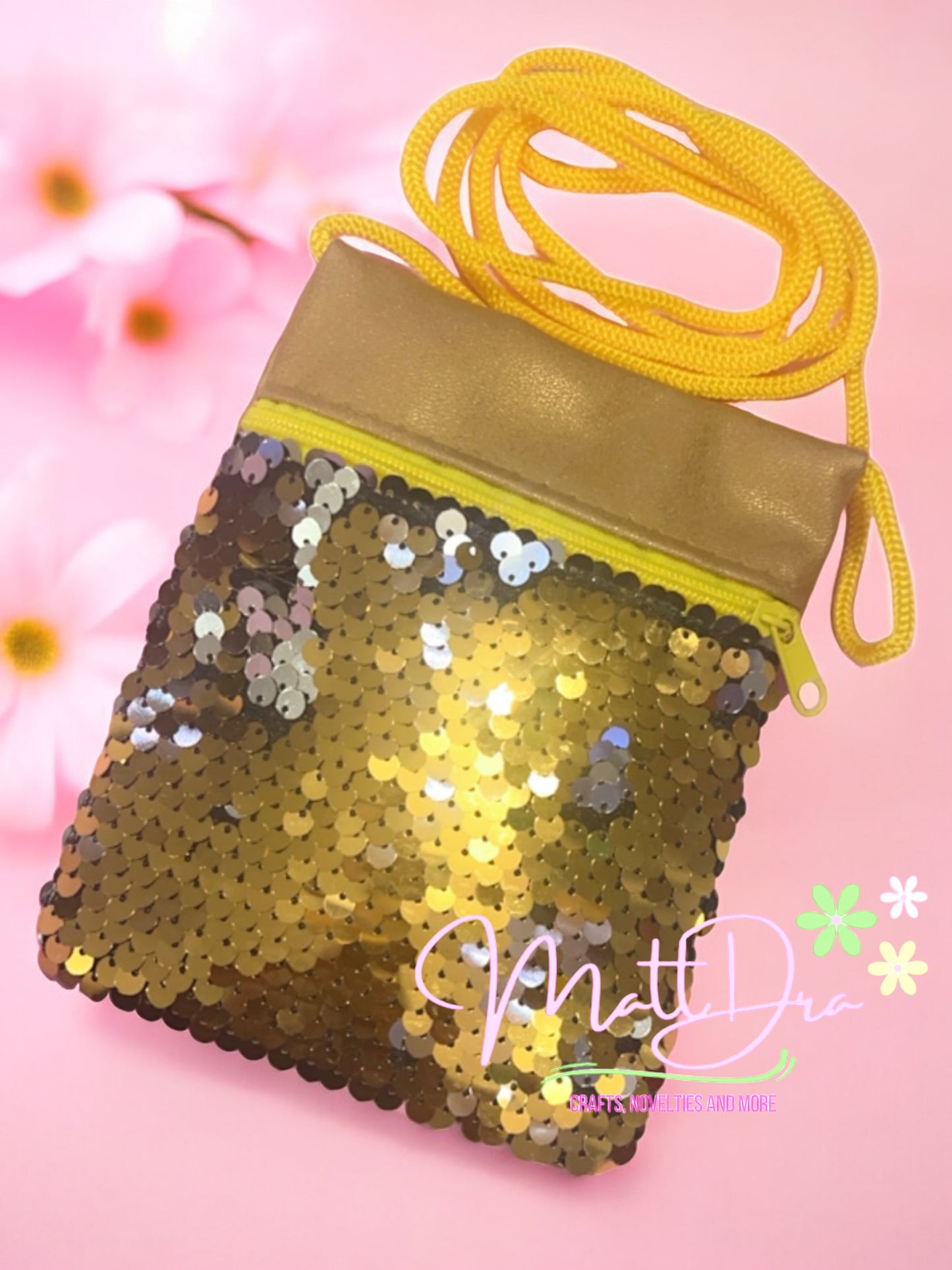 Small sequin purse for girls