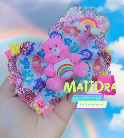 Card stock bow template Diy