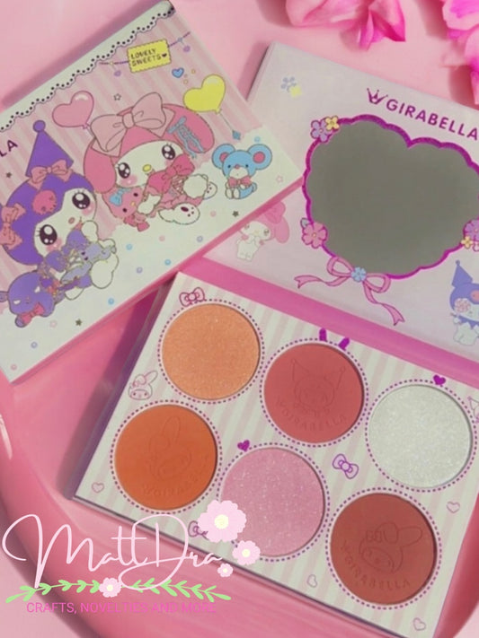 Girabella Colorette Palette Sanrio