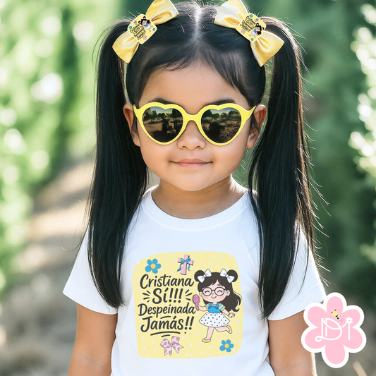 Cristiana sí, Despeinada jamás - Kids DTF Transfer