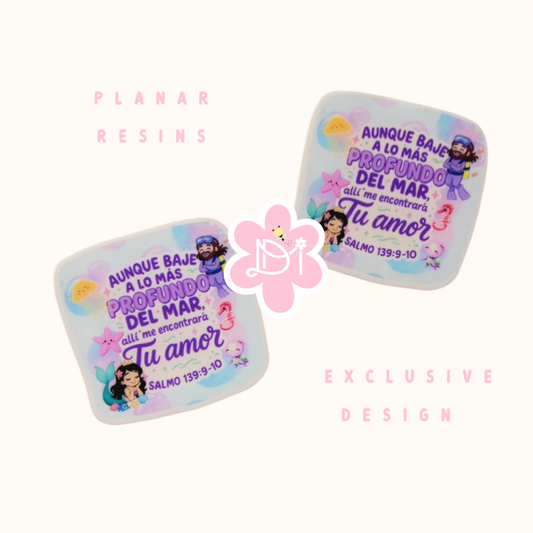 Aunque baje a lo más profundo - Planar Resins (2pcs) - Exclusive