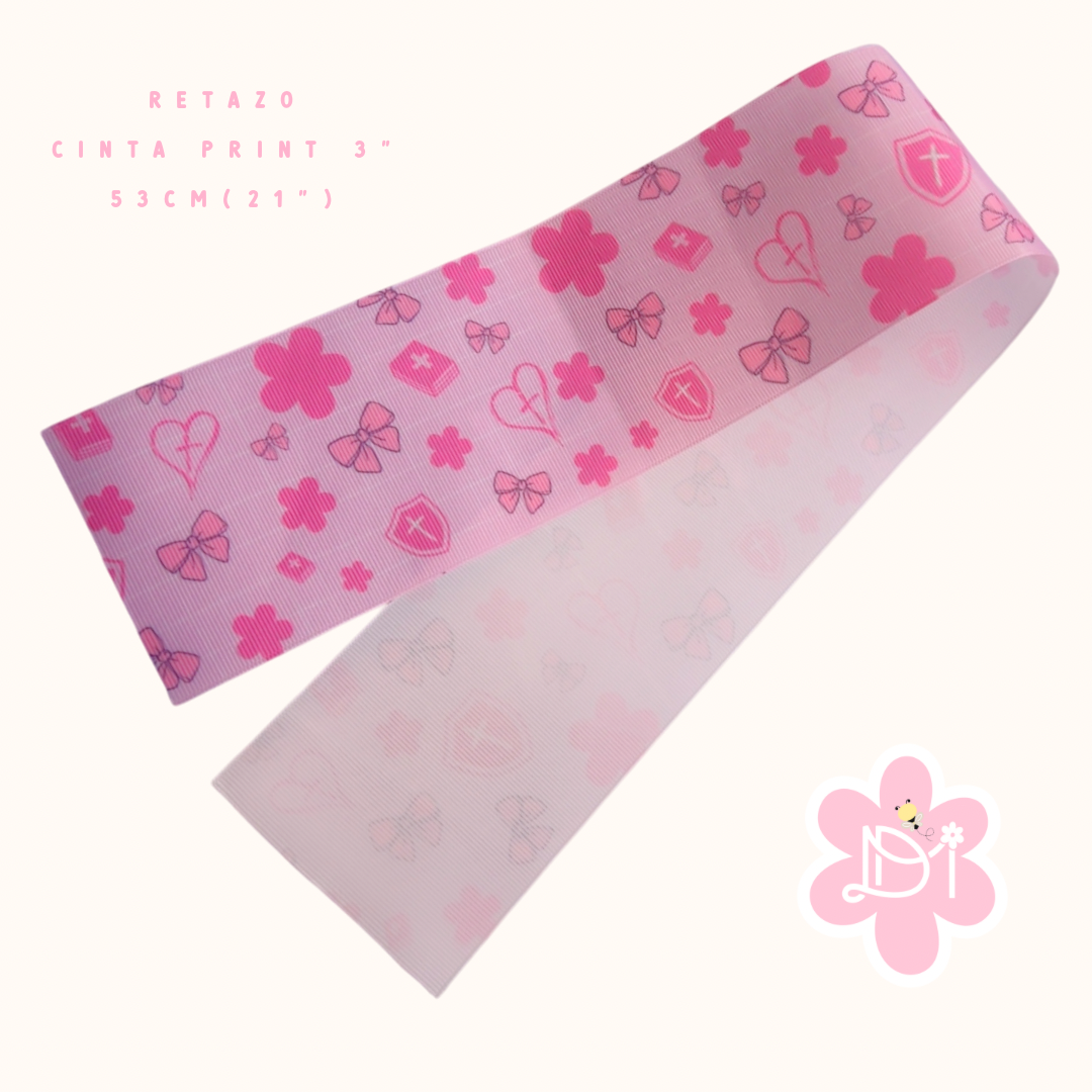 Retazo Cinta Girly Faith 3”