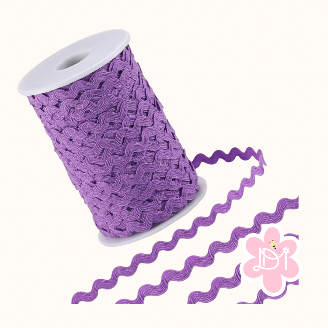 Rick Rack 2yds purple