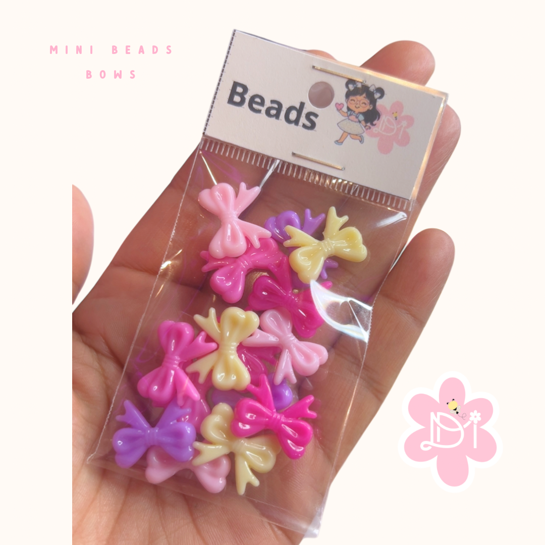 Mini Beads Bows 15pcs