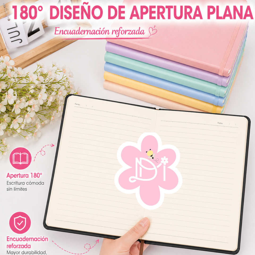 Bundle Cristiano Bendecida y Agradecida | Vaso 20oz Personalizado UV DTF + Libreta A5 Exclusiva