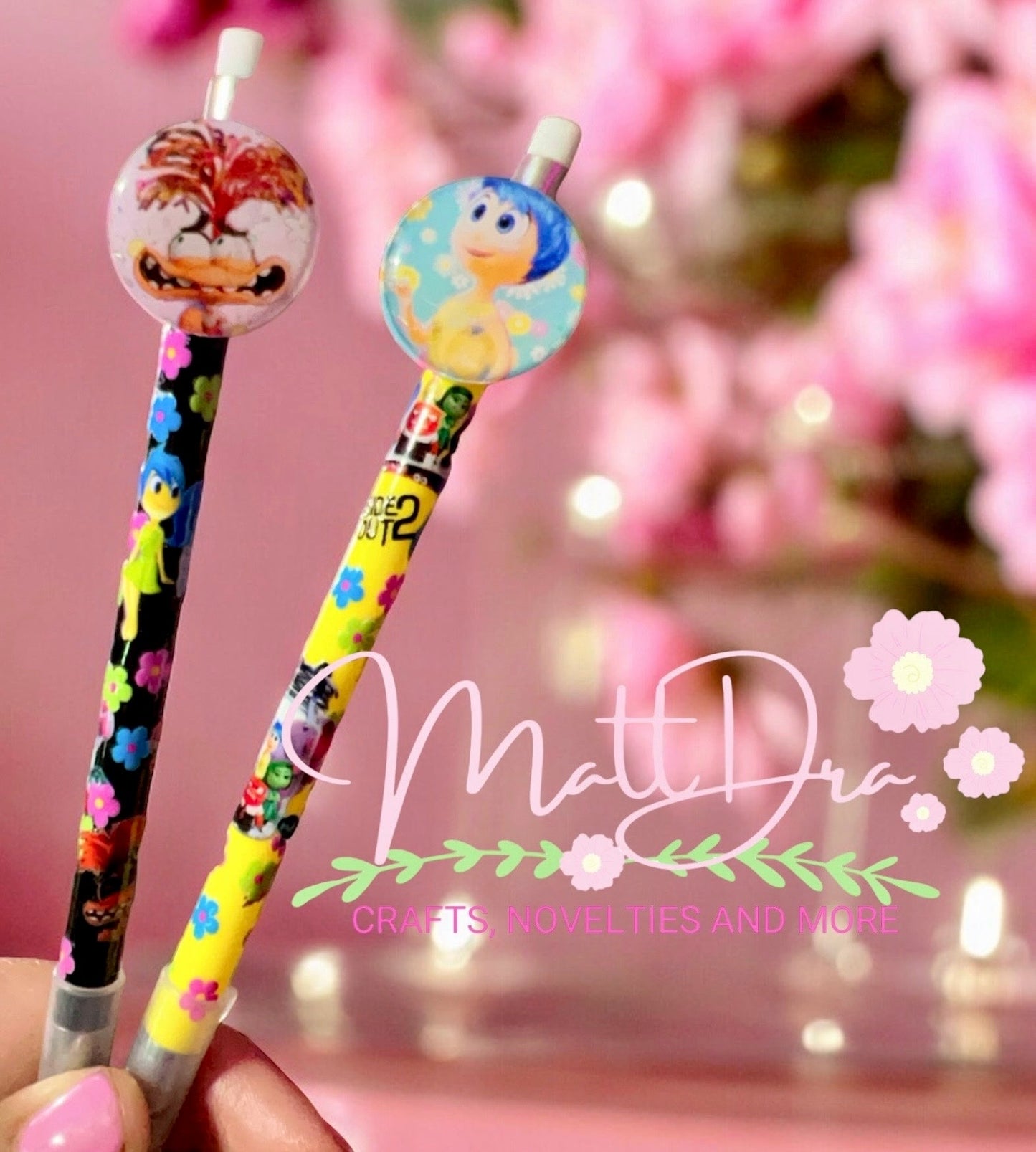 Finished Inside Out Infinity Pencils set 2 pcs