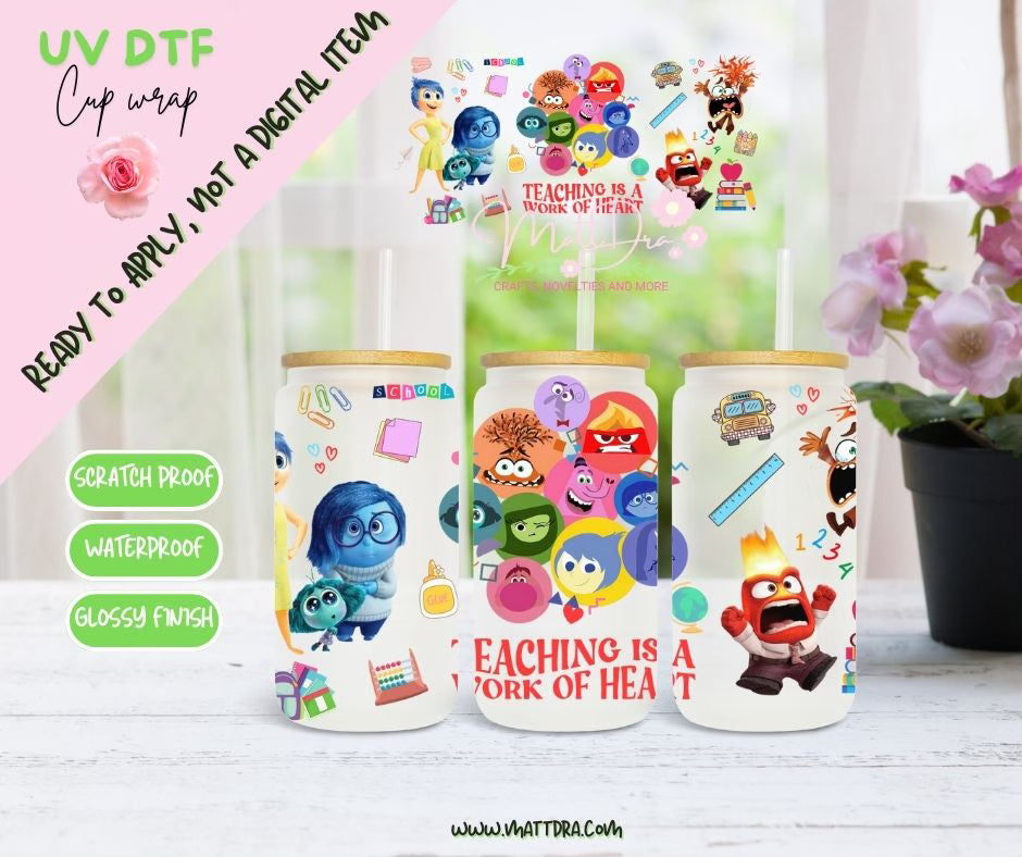 Cup Wrap Uv Dtf Inside Out Teaching