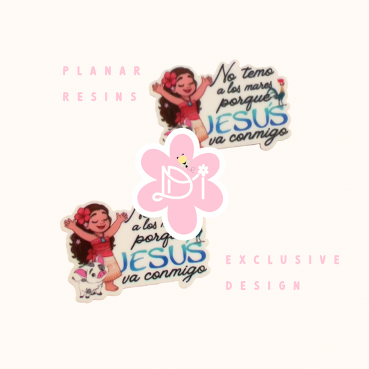 No temo a los mares - Planar resins 5cm (2pcs) - Exclusive