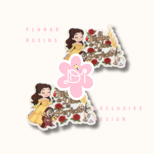 El tiempo de Dios es perfecto- Planar Resins (2pcs) - Exclusive