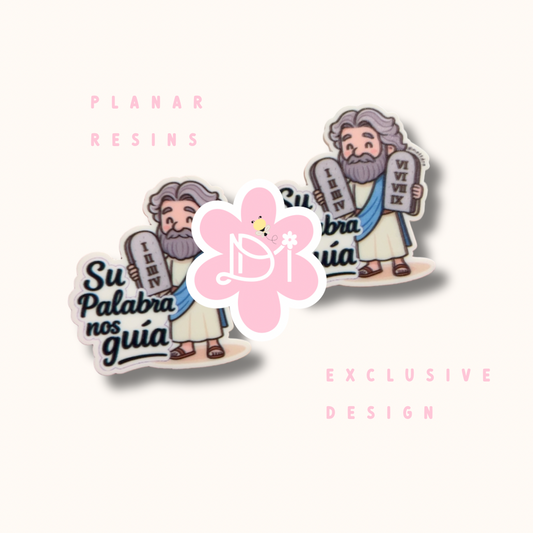 Moisés - Su Palabra nos guía - Planar Resins (2pcs) - Exclusive