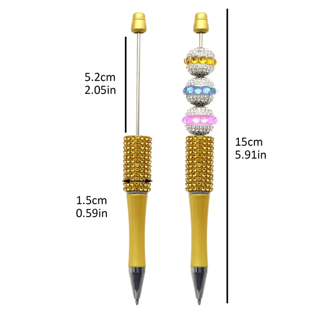 Rhinestones Beadable Pens