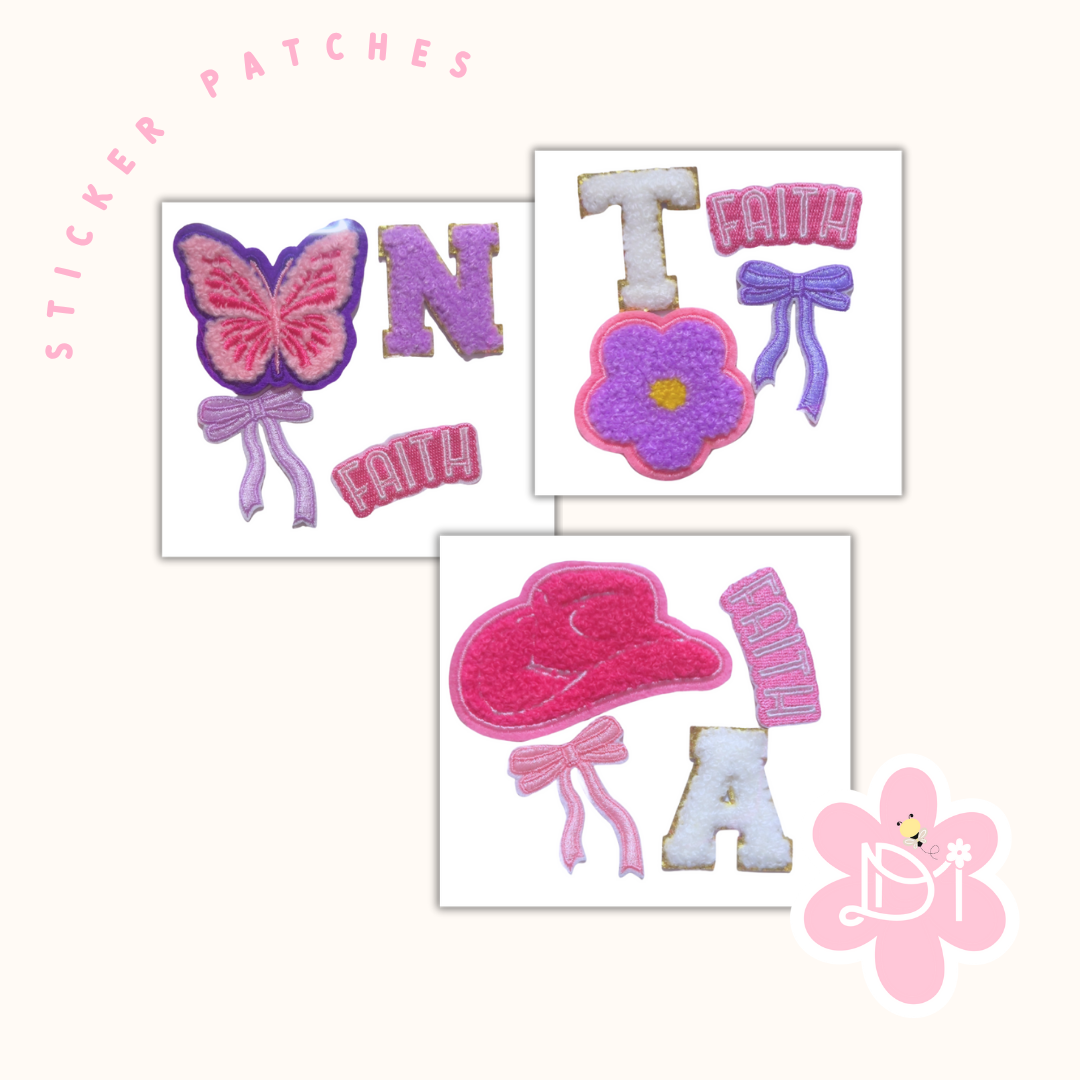 Stickers Patches 4pcs - Faith