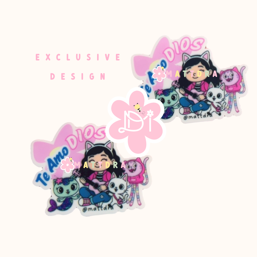 Te Amo Jesús  - Planar Resins 2pcs - Exclusive Design