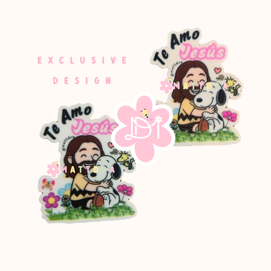Te Amo Jesús - Planar Resins 2pcs - Exclusive Design