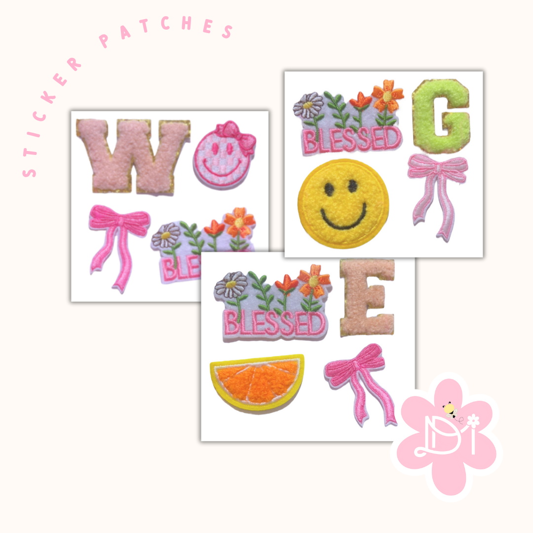 Sticker Patches sets 4 pcs - Blessed