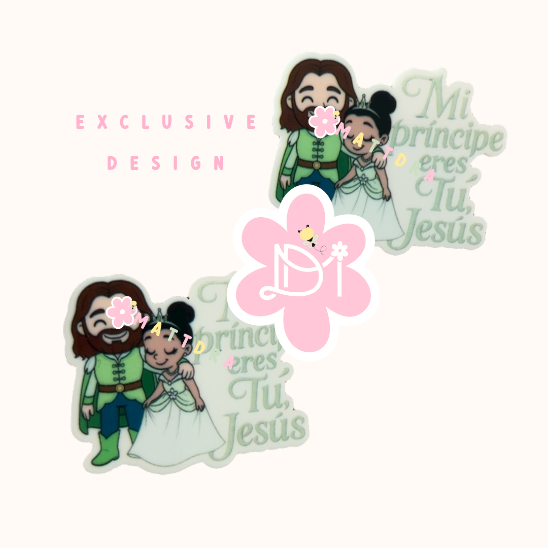Mi Príncipe eres tu Jesús - Planar Resins 2pcs - Exclusive Design