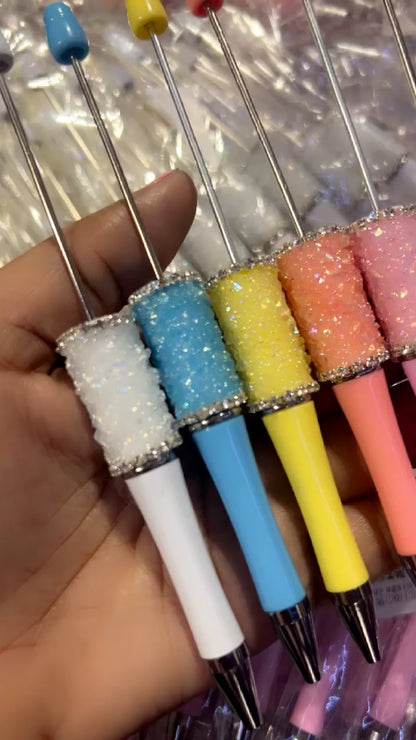 Crystal Gravel Beadable Pens