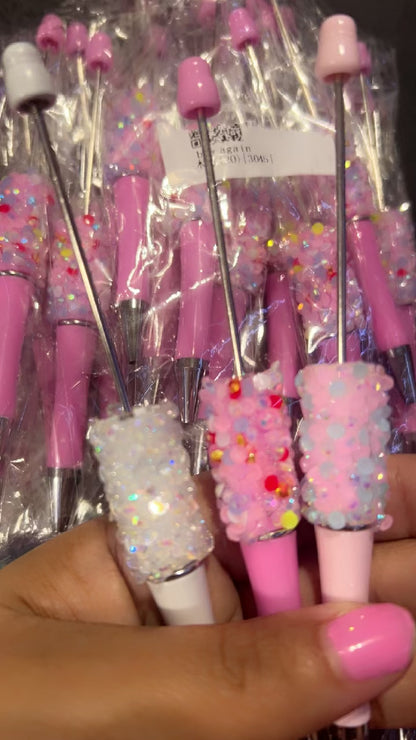 Resin Crystal Beadable Pen