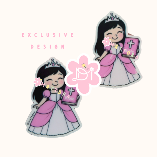 Princesita de Jesus (con biblia) - Planar Resins 2pcs - Exclusive Design