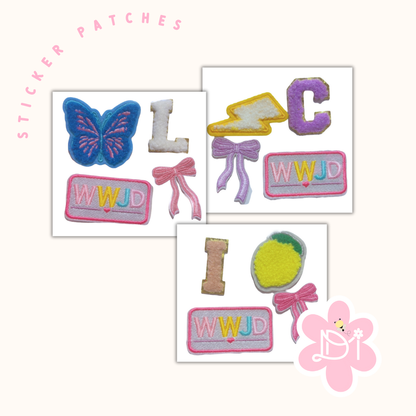 Stickers Patches 4pcs - What Would Jesus Do